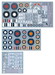 Spitfire Mk.VIII in RAF, RAAF, SAAF service (12 camo schemes) DK48041