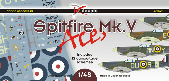 Spitfire Mk.V Aces (12 camo schemes) DK48047