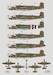 Mitchell Mk.II/III in RAF service (6 camo schemes including 320sq Dutch) DK48050