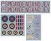 Mitchell Mk.II/III in RAF service (6 camo schemes including 320sq Dutch) DK48050