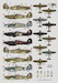 Hurricanes Of Czechoslovak Pilots In No1, No17 and no32 Sq RAF (9 schemes) DK48060