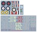 Hurricanes Of Czechoslovak Pilots In No1, No17 and no32 Sq RAF (9 schemes)  DK48060