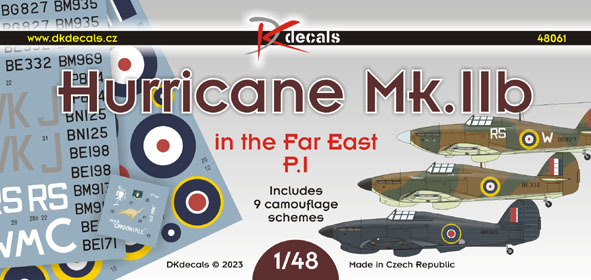 Hurricane MkIIb in the Far east Part 1 (9 schemes)  DK48061