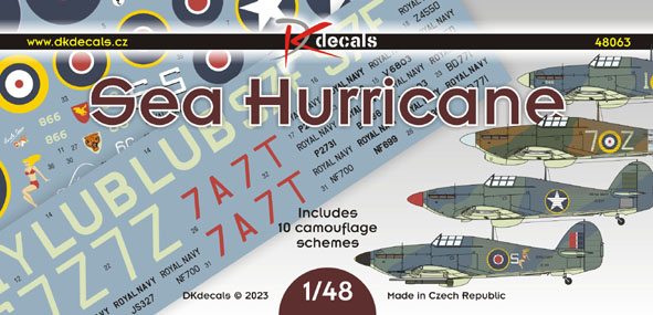 Sea Hurricanes (10 Camo schemes)  DK48063