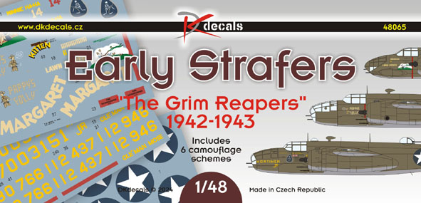 Early Strafers 'The Grim Reapers' 1942-43 (6 camo schemes)  DK48065