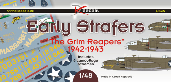 Early Strafers 'The Grim Reapers' 1942-43 (6 camo schemes) DK48065