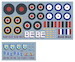 Brian E. Eaton and his Mustangs (3 camouflage Schemes) DK48P01