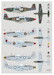 Brian E. Eaton and his Mustangs (3 camouflage Schemes) DK48P01
