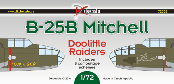 B25B Mitchell - Doolittle Raiders  DK72006