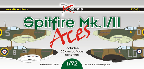 Spitfire MKI/II Aces - Updated DK72045U