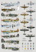 Fighter bombers over West Europe, MTO, CBI and the Pacific part 2(9 camo schemes) DK72058