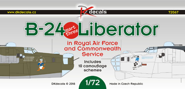 B24 Liberator Pt.2, in RAF and Commonwealth Service part 2 DK72067