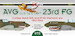 AVG and the USAAF 23rd FG, Curtiss Hawk 81A and P40 Warhawk era  (21 camo schemes) (REISSUE) DK72072