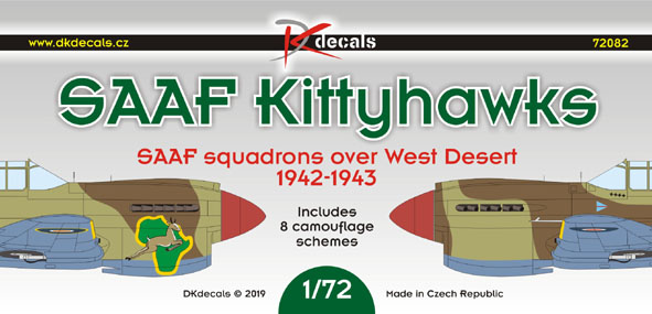 SAAF Kittyhawks, SAAF Squadrons over the western Desert 1942-1943 DK72082