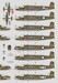 3rd Attack Group 'The Grim Reapers"1942 (B25C/D Mitchell) (8 schemes) DK72104