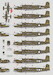 3rd Attack Group 'The Grim Reapers"1942 (B25C/D Mitchell) (8 schemes) DK72104