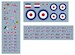 RAAF Meteor Mk.8s in the Korean war (8 camo schemes)  DK72109