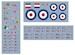 RAAF Meteor Mk.8s in the Korean war (8 camo schemes) DK72109