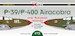 Bell P39/P400 Airacobra over the Solomon Islands (10 Schemes) DK72111