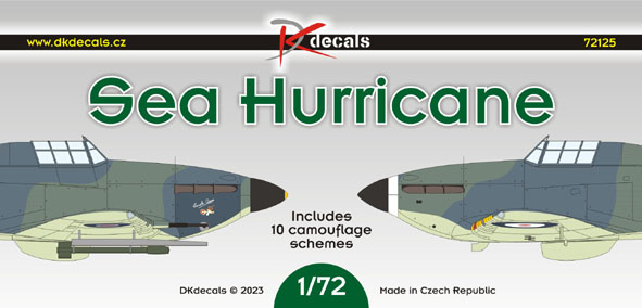 Sea Hurricanes (10 Camo schemes) DK72125