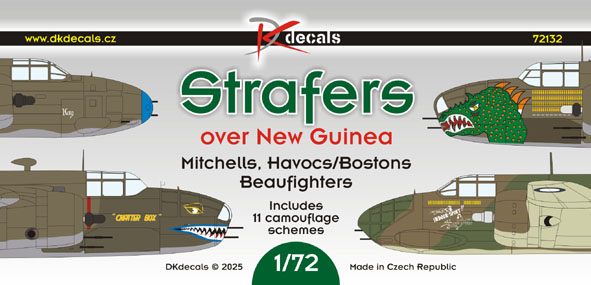 Strafers over New Guinea (11 Schemes)  DK72132
