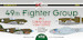 49th Fighter Group, Pt.1 (9 Schemes) DK72133