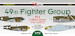 49th Fighter Group, Pt.2 (10 Schemes) DK72134