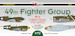 49th Fighter Group, Pt.2 (10 Schemes) DK72134