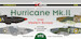 Hurricane Mk.II over Western Europe (10 camo schemes) DK72138