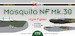 Mosquito NF.Mk30 (9 Schemes) DK72147