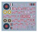 Beaufighter Mk.IF/VIF of Czechoslovak pilots in RAF Squadrons  (9 Schemes)  DK72161