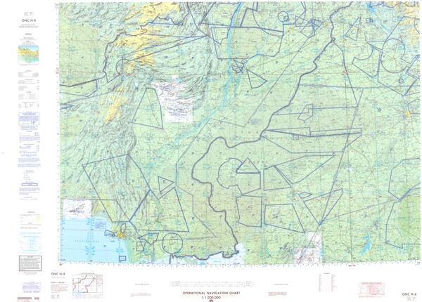 ONC H-8: Available: Operational Navigation Chart for Pakistan, Afghanistan, India. Available ! additional charts available within five working days. E-mail your requirements. ONC H-8