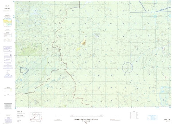 ONC K-4: Available: Operational Navigation Chart for Sudan, Chad, Central African Republic. Available ! additional charts available within five working days. E-mail your requirements. ONC K-4