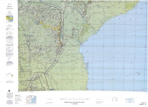 ONC P-5: Available: Operational Navigation Chart for Zimbabwe, Mozambique, South Africa. Available ! additional charts available within five working days. E-mail your requirements.  ONC P-5