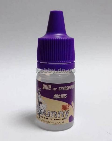 Acrylic glue for transparent plastic details (14 g)  GL03