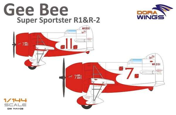 Gee Bee Super Sportster R1 and R2 (2 kits included!) DW14402