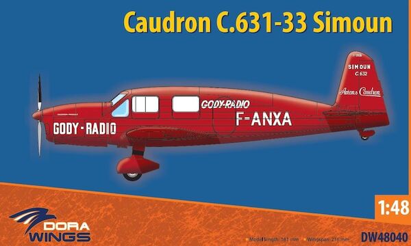 Caudron C.631/633 Simoun DW48040