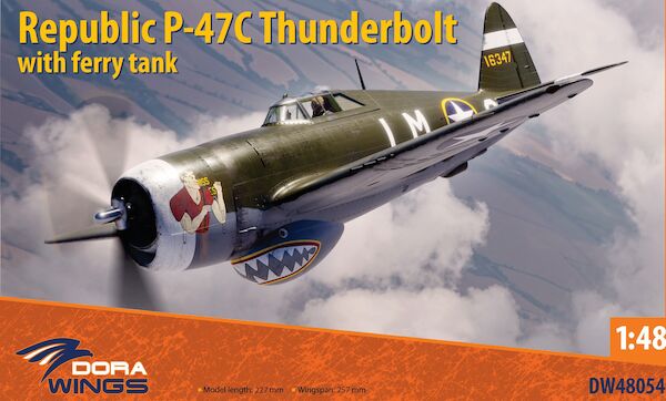 Republic P47C Thunderbolt with Ferry tank  DW48054