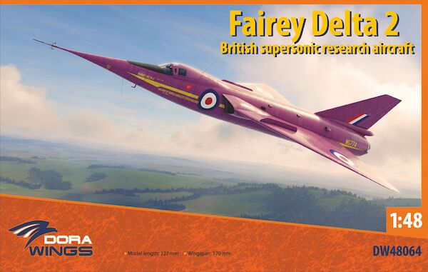 Fairey Delta FD2 , British Supersonic research Aircraft  DW48064