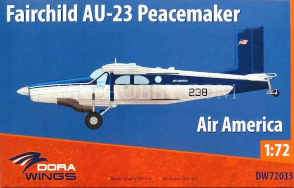 Fairchild AU Peacemaker (Pilatus PC6 Turbo Porter) (Air America and Thai AF)  DW72033
