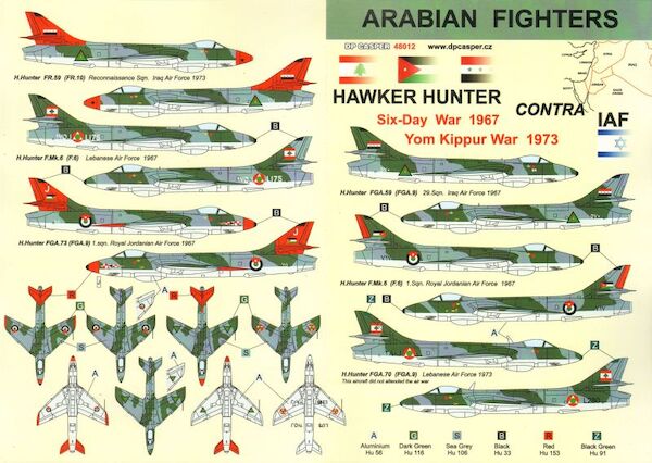 Arabian Fighters, Hawker Hunter contra the IAF  DPC48012