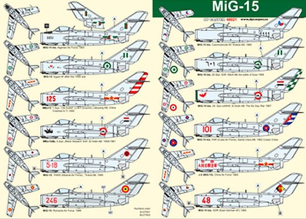 Mikoyan MiG15 DPC48021