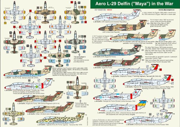 Aero L29 Delfin "Maya"in the war  DPC48036