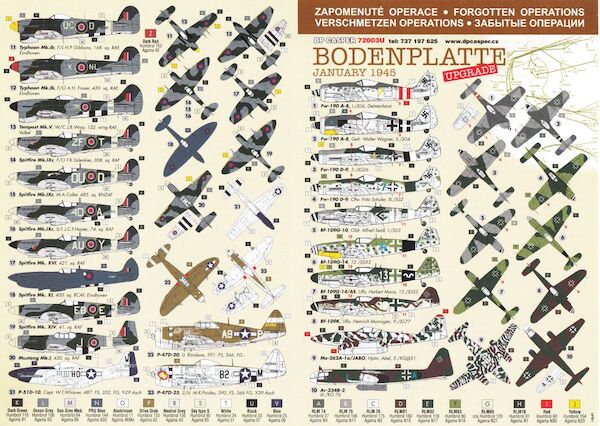 Forgotten Operations Operation Bodenplatte, January 1945 (Upgraded) DPC72003U