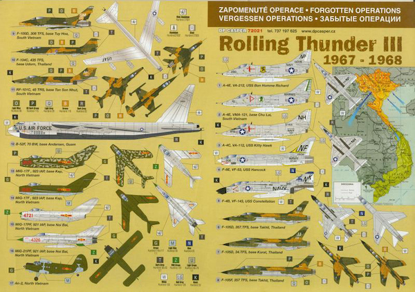 Forgotten Operations - Rolling Thunder III 1967-1968 DPC72021