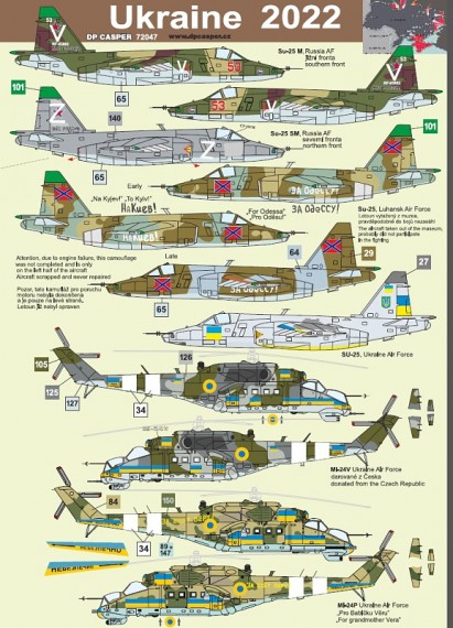 Ukraïne 2022 (Sukhoi 25, Mil Mi24, Mil Mi8) DPC72047
