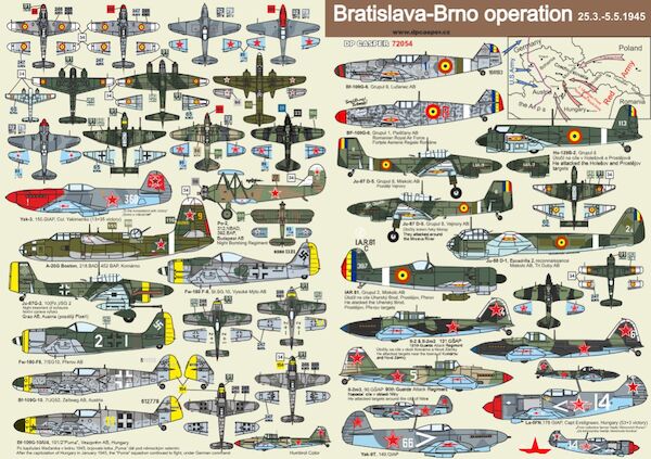 Bratislava- Brno Operation  25-3-1945 to -5-5 1945  DPC72054