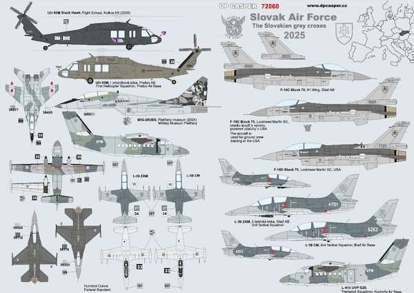 Slovak Air Force, The Slovakian Grey Crosses 2025 DPC72060