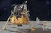 NASA Apollo 11, Lunar Landing, CSM Columbia, LM Eagle and astronauts (REISSUE) dr11002