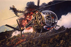Hughes OH6A Cayuse with Crew (RESTOCK) 273310